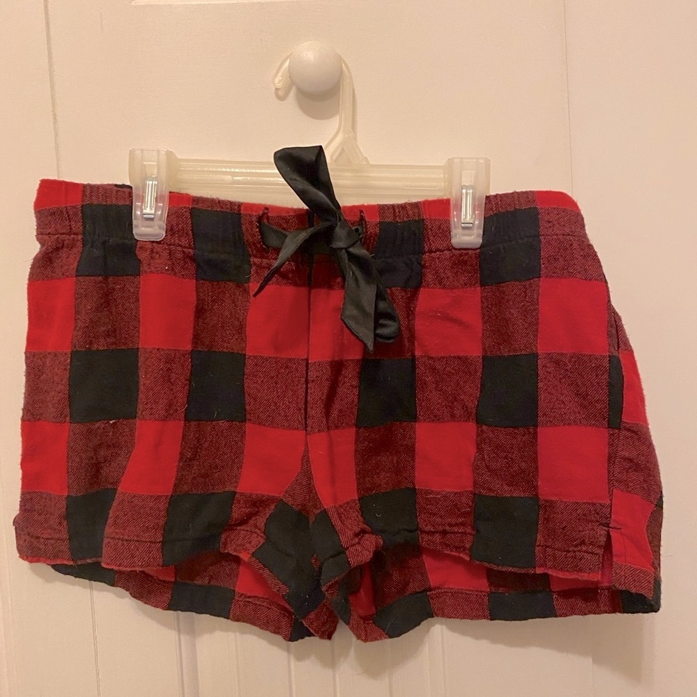 Old Navy Red Plad PJ Shorts❤️